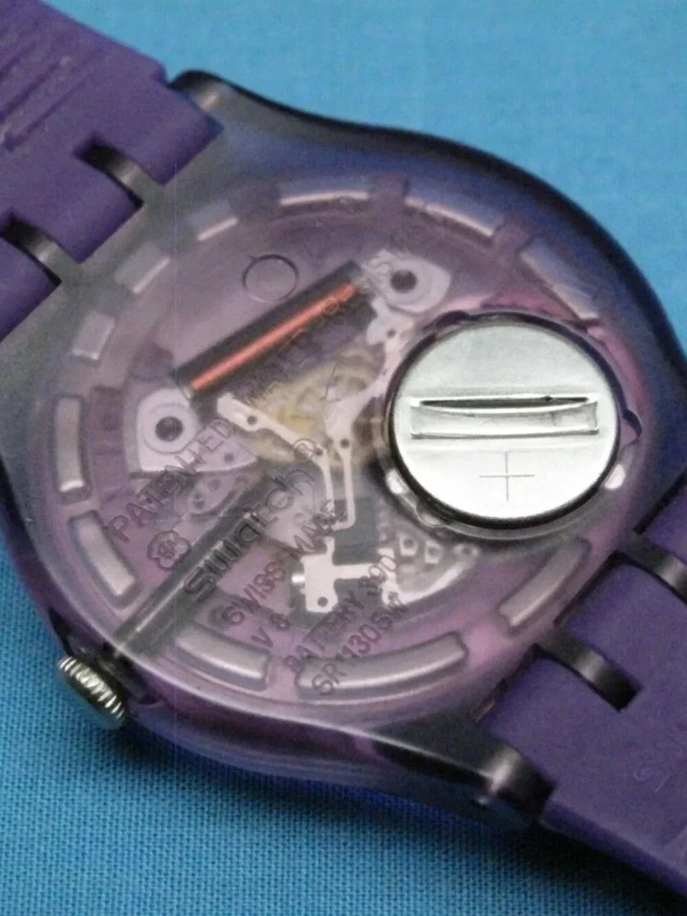 Swatch Purple Rebel Watch SUOV702